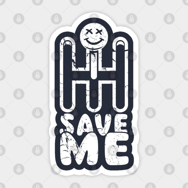 Save Me Sticker by Enzai